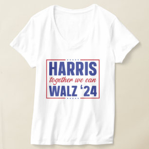 Harris Waltz 2024 Tillsammans kan vi 2024 T Shirt