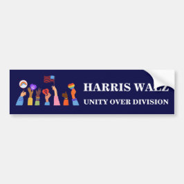 Harris Waltz 2024 Unity Over Division Bildekal