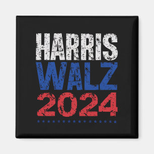 Harris Waltz 2024 Val Kamala Harris Tim Waltz Magnet