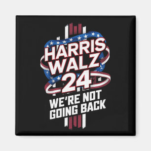 Harris Waltz 2024 Val Kamala Harris Tim Waltz Magnet