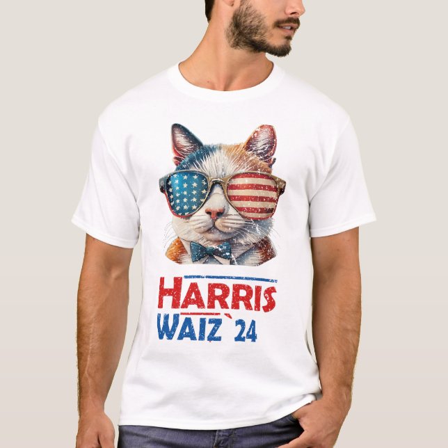 Harris Waltz 2024 Val Shirt Cat Dam Kamala T (Framsida)