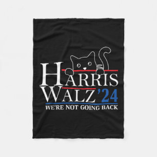 Harris Waltz 2024. Vi ska inte backa tillbaka på d Fleecefilt