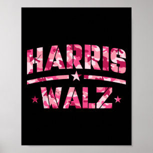 Harris Waltz Camouflage Militär för Harris Vetera Poster