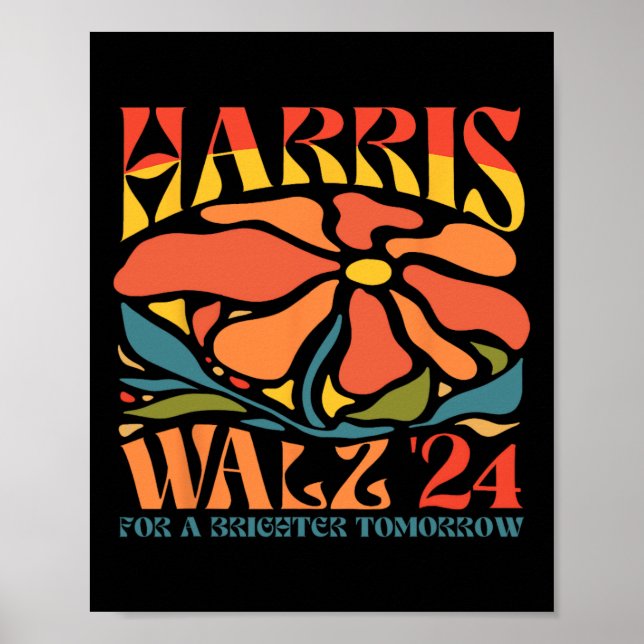 Harris Waltz för en kort stund i morgon Poster (Framsidan)