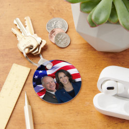 Harris Waltz Photo 2024 - Kamala Harris Tim Waltz Nyckelring