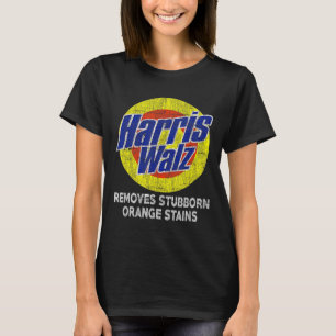 Harris Waltz tar bort stubborn Orange Stains T Shirt