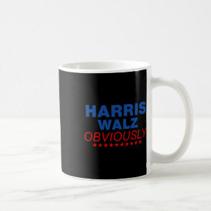 Harris Waltz uppenbarligen 2024 Balz till Walz Kaffemugg