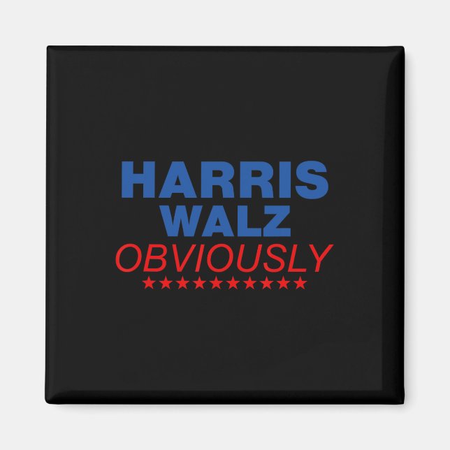 Harris Waltz uppenbarligen 2024 Balz till Walz Magnet (Framsidan)