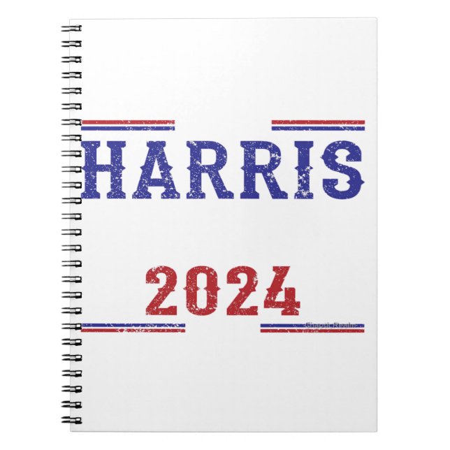 Harris Walz 2024 _7 Anteckningsbok (Framsidan)