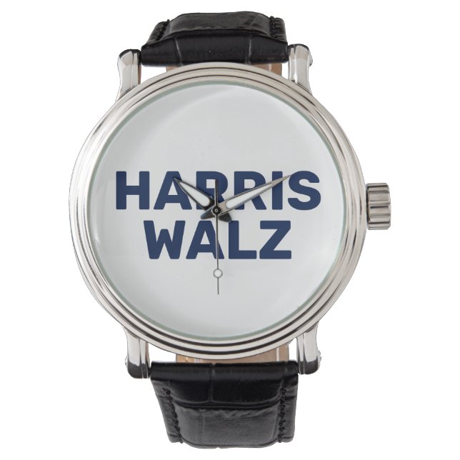 Harris Walz 2024 Armbandsur (Framsida)