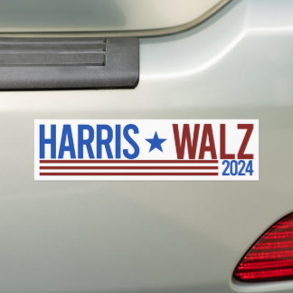 Harris Walz 2024 Bildekal