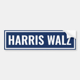 Harris Walz 2024 Bildekal