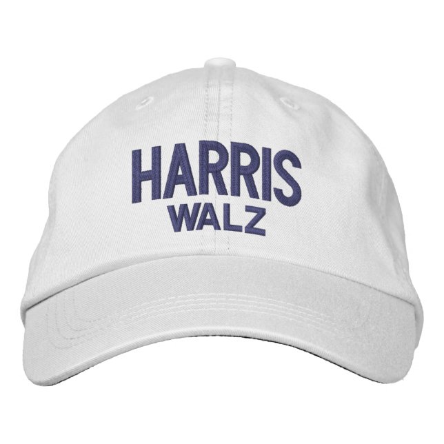 HARRIS WALZ 2024 BRODERAD KEPS (Framsida)