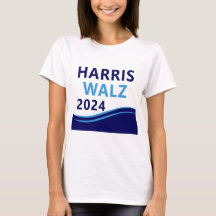 Harris Walz 2024 för president Blue Wave