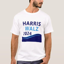 Harris Walz 2024 för president Blue Wave