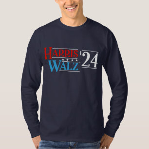 Harris Walz 2024 för president T Shirt