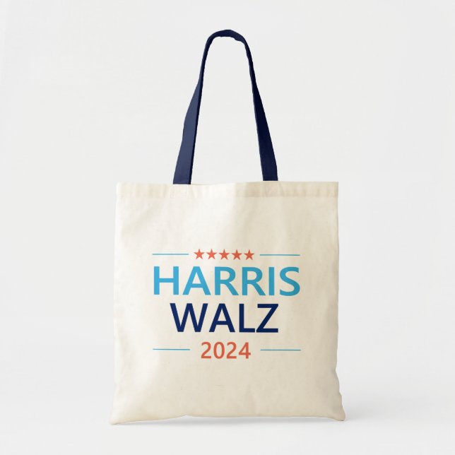 Harris Walz 2024 för president Tygkasse (Framsidan)