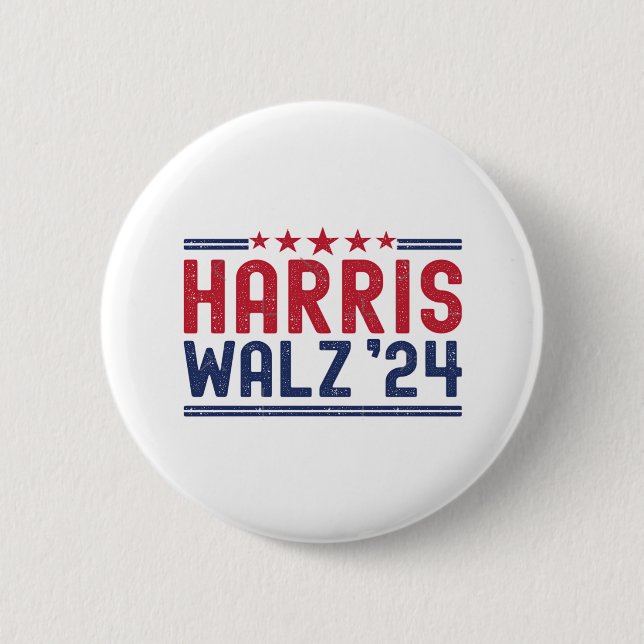 Harris Walz 2024 - Harris Walz 2024, vi är inte Go Knapp (Framsida)