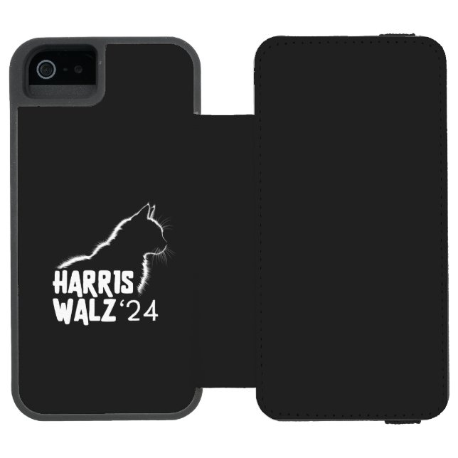 Harris Walz 2024 Incipio iPhone Wallet Skal (Folio Öppen)