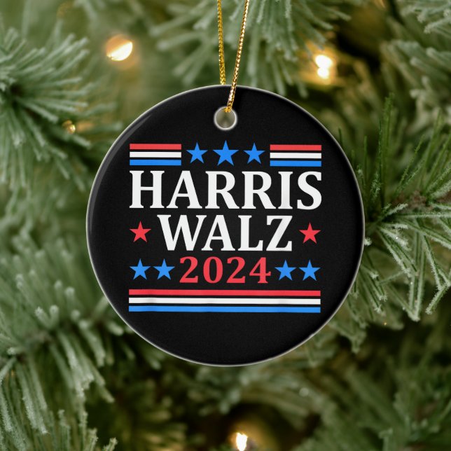 Harris Walz 2024 Julgransprydnad Keramik (Träd)