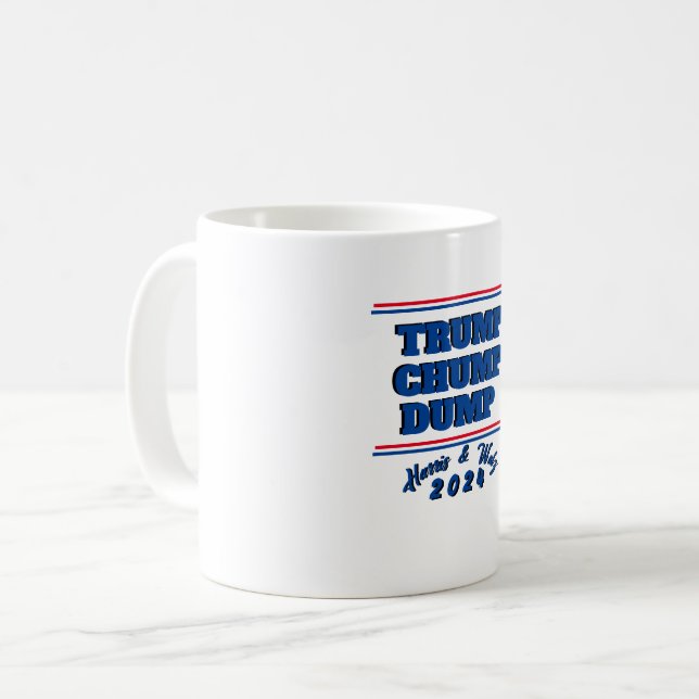 HARRIS WALZ 2024 KAFFEMUGG (Framsida vänster)