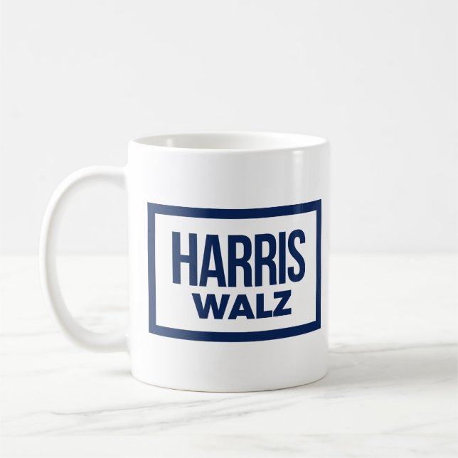 HARRIS WALZ 2024 KAFFEMUGG (Vänster)