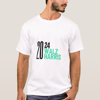 Harris walz 2024 kamala för president t-shirts