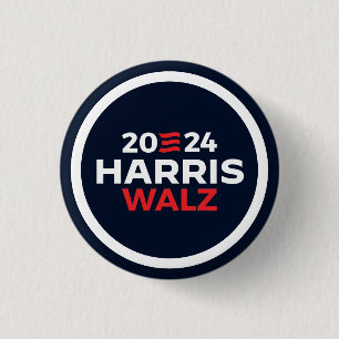 Harris Walz 2024 Knapp
