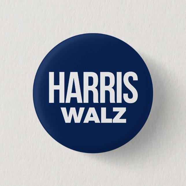 Harris Walz 2024 Knapp (Framsida)