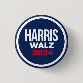 Harris Walz 2024 Knapp