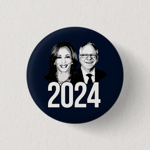 Harris Walz 2024 Knapp