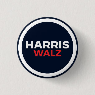 Harris Walz 2024 Knapp