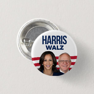 Harris Walz 2024 Knapp