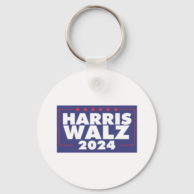 HARRIS WALZ 2024 NYCKELRING (Framsida)