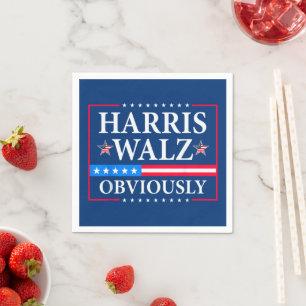 Harris Walz 2024 Pappersservett