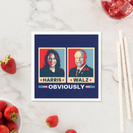 Harris Walz 2024 Pappersservett