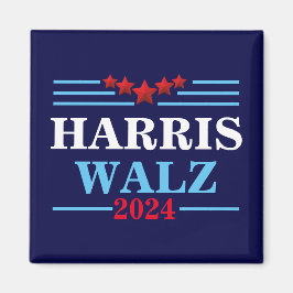 Harris Walz 2024 President - Tim Walz Magnet