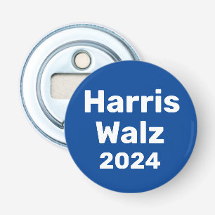 Harris / Walz 2024 Presidenten Kampanj Flasköppnare