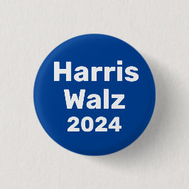 Harris / Walz 2024 Presidenten Kampanj Knapp