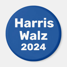 Harris / Walz 2024 Presidenten Kampanj Magnet