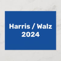 Harris / Walz 2024 Presidenten Kampanj