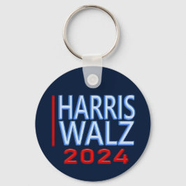 Harris Walz 2024 Presidentval Nyckelring