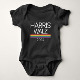 Harris Walz 2024 Regnbåge HBTQ Pride Flagga T Shirt