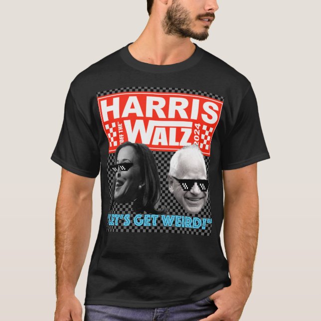 Harris Walz 2024 T Shirt (Framsida)