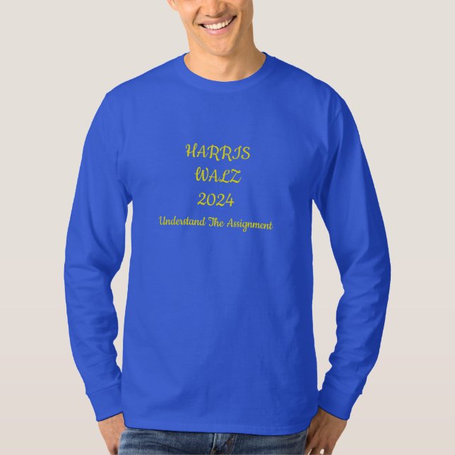HARRIS/WALZ 2024 T SHIRT (Framsida)