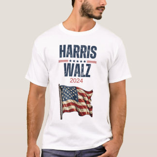 Harris Walz 2024 T Shirt