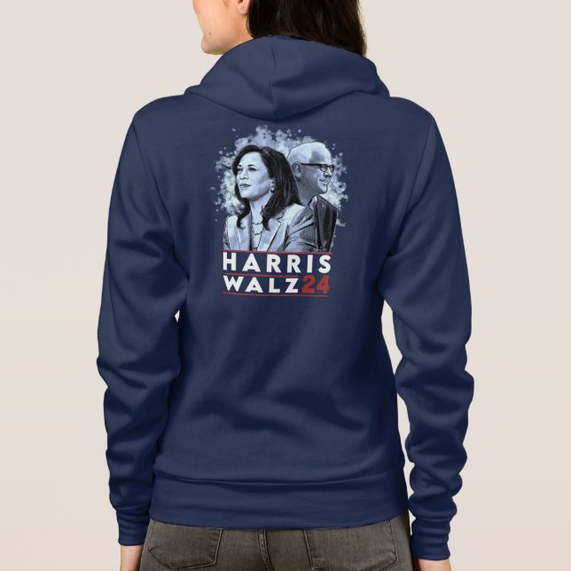Harris Walz 2024 T Shirt (Baksida)