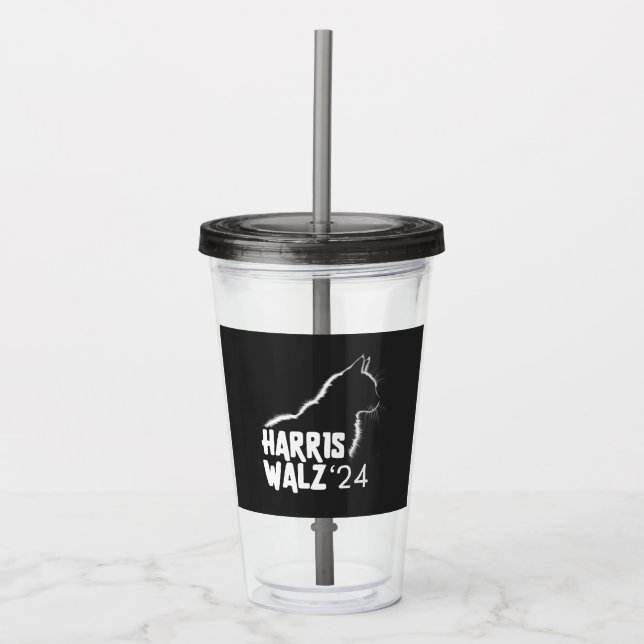 Harris Walz 2024 Take Away Mugg (Framsida)