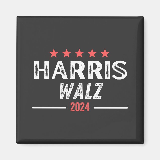 Harris Walz 2024, Tim Walz, vice President Magnet (Framsidan)