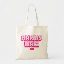 Harris Walz 2024 Tote Bag Tygkasse
